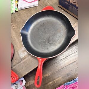 Le Creuset Cherry Red Cast Iron Pan number 26